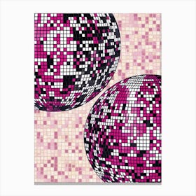 Disco Ball Vector 2 Canvas Print