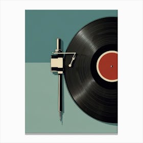 Vinyl Record 8 Canvas Print