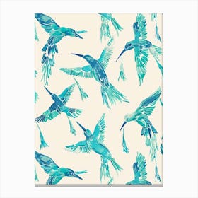 Hummingbirds 4 Canvas Print