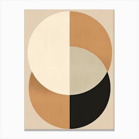 Beige Bauhaus Bad Radkersburg Rhapsody Canvas Print