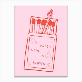 Match Made In Heaven Canvas Print