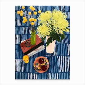 Chrysanthemums 7 Canvas Print