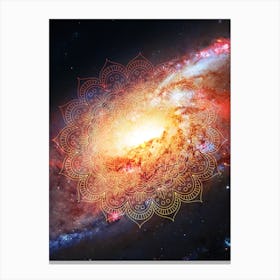 Cosmic mandala #2 - space poster Canvas Print
