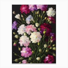 Lisianthus Still Life Oil Painting Flower Canvas Print