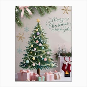 Christmas Tree 10 Canvas Print