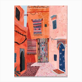 Marrakech Street Canvas Print