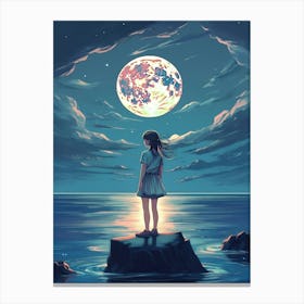 Lofi Girls 9 Canvas Print