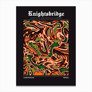 Knightsbridge Nightlife Canvas Print