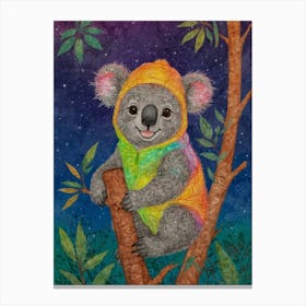 Rainbow Koala 1 Canvas Print