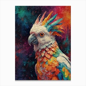 Colorful Parrot 22 Canvas Print