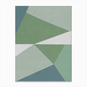 Geometric Triangles - GC01 Canvas Print