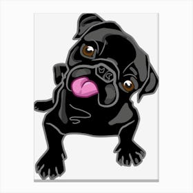 Pug Dog Canvas Print