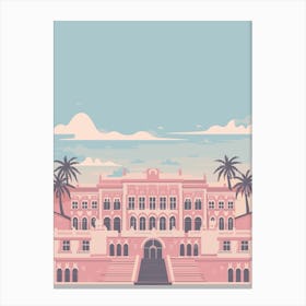 Palace In The Sky Canvas Print