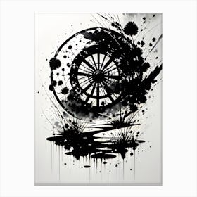 Asian Wheel Canvas Print