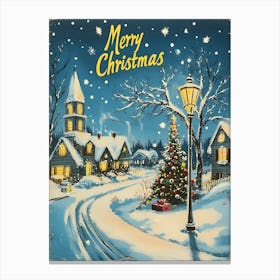 Merry Christmas 21 Canvas Print