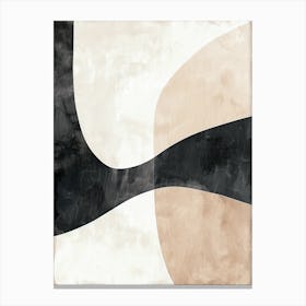 Harmonic Silence Minimalist Style Canvas Print