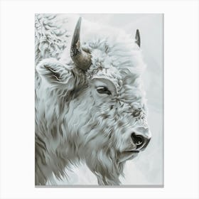 Bison Canvas Print 3 Canvas Print