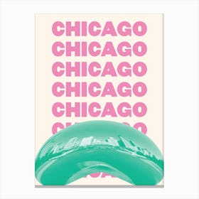 Chicago Bean Canvas Print