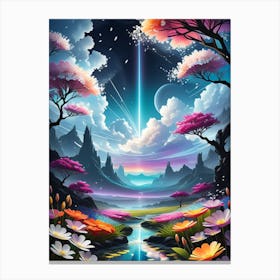 Dreamscape Painting Canvas Print