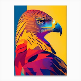 Hawk Pop Matisse Bird Canvas Print