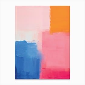 Abstract Painting Vibrant Energy Canvas Print