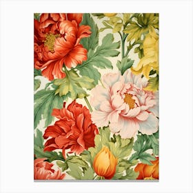 Floral Wallpaper 85 Canvas Print