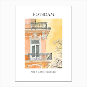 Potsdam Travel And Architecture Poster 4 Canvas Print