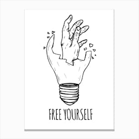 Free Yourself Canvas Print