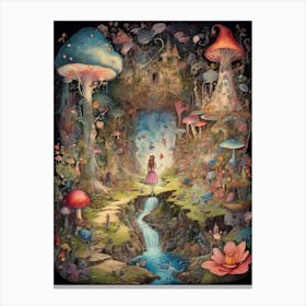 Alice In Wonderland 4 Canvas Print