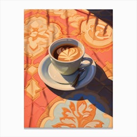 Espresso Con Panna Canvas Print