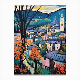 Urbino Italy 1 Fauvist Painting Canvas Print
