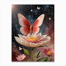 Cosmic Butterfly no2 Canvas Print