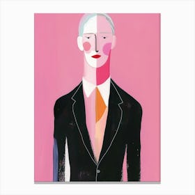 Portrait Of A Man 40 Canvas Print