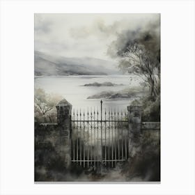 Gate To Scotland Canvas Print