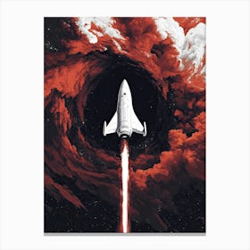 Spaceship Canvas Print