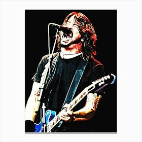 Foo Fighters - Dave Grohl Canvas Print