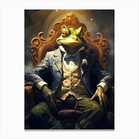 Frog Prince Canvas Print