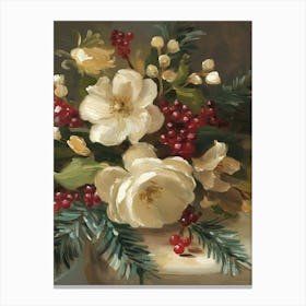 Christmas Bouquet Canvas Print