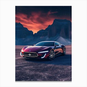 Maserati Granturismo 8 Canvas Print