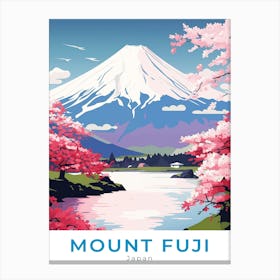 Japan Mount Fuji Travel Canvas Print