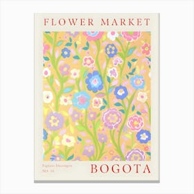 Flower Market 7 Canvas Print