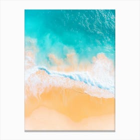 View Of The Beach Canvas Print