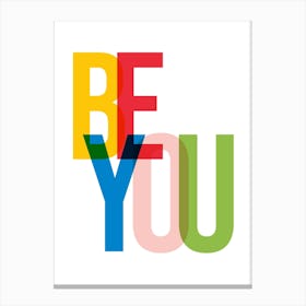 Be You IV Canvas Print