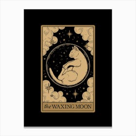 The Waxing Moon 1 Canvas Print