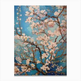 Cute Almond Blossom Cool Canvas Print