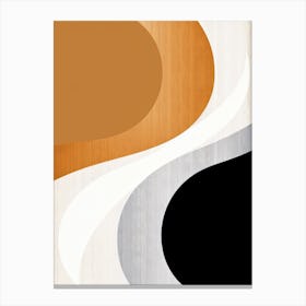 Ivory Essence Of Bauhaus Canvas Print