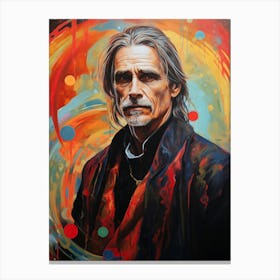 Jeremy Irons (2) Canvas Print