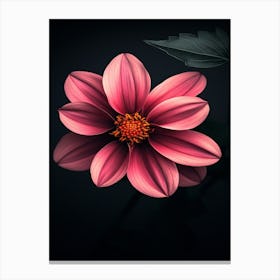 Dahlia Flower 7 Canvas Print