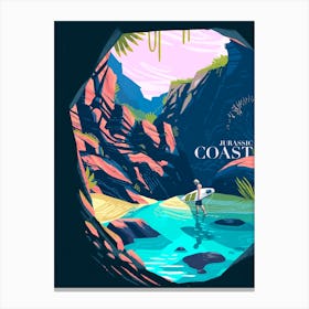 Jurassic Coast Canvas Print