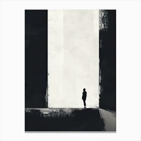 Man In The Doorway Canvas Print